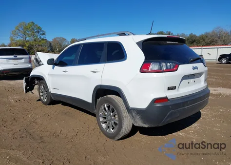 2020 Jeep Cherokee Latitude Plus from USA, damaged, VIN 1C4PJLLBXLD552595